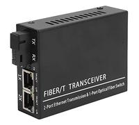 Émetteur-récepteur Optique à Fibre XXS1F2G PoE, convertisseur de Fibre Optique avec Interface SC, débit du Port Optique de 1,25 Gbit/s, Distance de Transmission de 3 km, destiné à