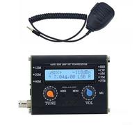 Émetteur-récepteur QRP 3 bandes SSB/CW avec microphone portable, écran LCD, haut-parleur intégré pour communication radio amateur tous les modes HF 5 W