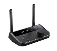 Émetteur Récepteur sans Fil, Récepteur Audio sans Fil, Double Connexion Stéréo Streaming Musique pour TV PC Téléphones Casques Enceintes Salle de Sport Voiture