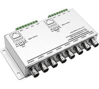 ÉMetteur-RéCepteur VidéO Passif 8 Canaux UTP 720P/1080P HD,BNC vers Cat5/5E/6 RJ45 (T568B) éMetteur VidéO Convertisseur de Câble UTP.[W523]