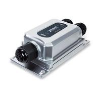 PLANET IPOE-E302 prolongateur réseau Émetteur réseau Noir, Gris 10, 100, 1000 Mbit/s