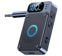 Émetteur Sans Fil - Radio Sans Fil Module,Convertisseur Audio avec Affichage Numérique 3.5mm pour Ordinateurs, Smartphones, Camions, Casques, Aéronefs, Guitare et Tablettes