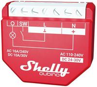 Emetteur - Shelly - ShellyW1PM - Z-Wave - Compatible Alexa et Google Home - Mesure de puissance