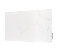 Emetteur thermique avec façade en céramique à finition marbrée MARBLY A1000 Blanc