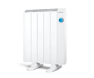 Émetteur Thermique en Aluminium Orbegozo RRE 810 - Haute Inertie Thermique - Efficacité Énergétique - Programmation Hebdomadaire - Technologie RealWarm Elements - Télécommande - 800W