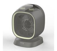 Imetec Chauffage de ventilateur Silent Power Eco Intérieure 2100 W Vert, Gris