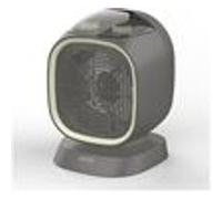 Imetec Chauffage de ventilateur Silent Power Eco Intérieure 2100 W Vert, Gris
