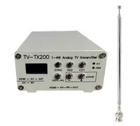 Émetteur TV analogique TV-TX200 Prise en charge VHF/UHF Entrée de signal HD/AV Émetteur de signal analogique avec Te