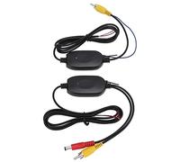 Émetteur Vidéo sans Fil, émetteur-récepteur de Moniteur de Voiture, Interface GPS AVIN Professionnelle, ABS Léger, étanche pour Lecteurs DVD, Caméras de Recul (avec câble DVD)