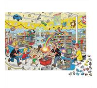 Émeute du Black Friday dans Le Magasin de Jouets Puzzle en Bois Imperméable Puzzles De 1000 Pièces pour Adultes Coloré Jeux Éducatifs