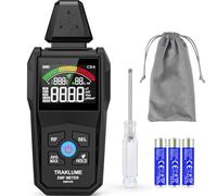 EMF Détecteur de rayonnement domestique lecteur numérique EMF pour radiofréquence 5 en 1 testeur EMF pour radiations électromagnétiques Testeur EMF pour téléphone portable équipement de chasse