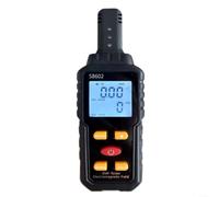 EMF Radiomètre 3 en 1 avec écran LCD pour champs électriques et magnétiques, détecteur de température avec alarme acoustique et fonction de conservation des données pour la maison et le bureau