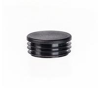 EMFA Bouchon pour Tube Rond 45 mm 5 pièces Noir Capuchon 4,5 cm