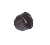 EMFA Cache-écrous M30 pour clé de 46 Noir 50 pcs. Bouche-Trou