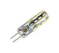EMFYL Ampoules 20 pièces/lot G4 Lampe à LED AC220V 3W G4 Petite Ampoule 32LED-3014 Ampoule de Source de lumière Rouge/Vert/Bleu (Taille : Warm White)