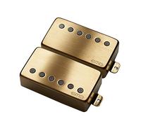 EMG 57/66 Jeu de micros pour guitare chevalet et manche Humbucker, or brossé