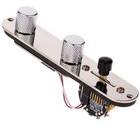 EMG T System Jeu de micros pré-câblés pour Guitare Telecaster avec système de Plaque de Commande, Noir