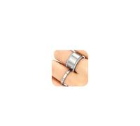Emibele 3 Pack de bagues empilables en argent pour Oura Ring 5/Oura Gen 4/Oura Gen 3, bague empilable en acier inoxydable, bagues empilables en zircon cubique, cadeaux bijoux pour les femmes, Taille 7