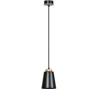 Emibig Bolero lampe suspendue 1x15 W noir-bois 442/1