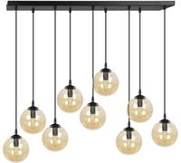 Emibig Cosmo lampe suspendue x10 W noir-ambre 713/9