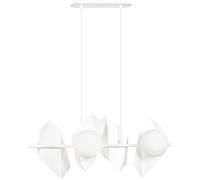 Emibig Drifton lampe suspendue 4x10 W blanc 637/4