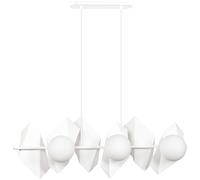 Emibig Drifton lampe suspendue 6x10 W blanc 637/6