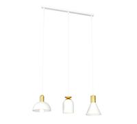 Emibig Fox lampe suspendue 3x15 W noir-doré 1403/3