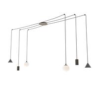 Emibig Fuji lampe suspendue 6x0 W noir 13496