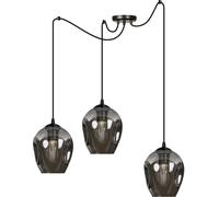 Emibig Level lampe suspendue 3x15 W noir-graphite 757/3
