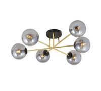 Emibig Magnum plafonnier 6x W noir-doré 1269/6