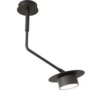 Emibig Mizu plafonnier 1x12 W noir 1448/1