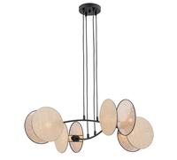 Emibig Motif lampe suspendue 4x10 W noir-sable 1328/4