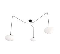 Emibig Origo lampe suspendue 3x15 W blanc-noir 1374/3
