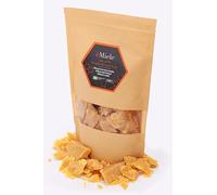 èMiele - Écailles de cire d'abeille brute 400 g, italienne, certifiée biologique, idéale pour les cosmétiques, les chiffons de cire alimentaires et les bougies.