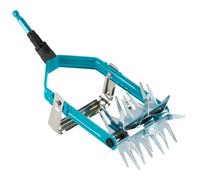 Émietteur-sarcleuse Combisystem de Gardena : émietteur pour la préparation des lits de semences et l'ameublissement du sol, largeur de 14 cm, en acier de haute qualité, revêtement Duroplast (3195-20)