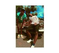 EMIGOS Asap Rocky And Tyler The Creator Music Poster sur toile pour décoration murale de salon, chambre à coucher, style sans cadre, 30 x 45 cm