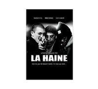 EMIGOS La Haine - Mathieu Kassovitz Poster sur toile - Décoration murale pour salon, chambre à coucher - Style sans cadre - 20 x 30 cm