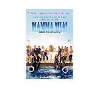 EMIGOS Poster du film Mamma Mia 2 - Here We Go Again - Décoration pour chambre à coucher, bureau, chambre - Cadeau sans cadre - 50 x 75 cm