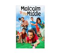 EMIGOS Poster sur toile Malcolm In The Middle - Décoration pour chambre à coucher, bureau, chambre - Cadeau - Sans cadre - 30 x 45 cm