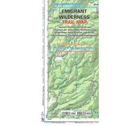 Emigrant Wilderness Trail Map | Tom Harrison Maps
