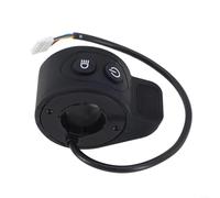 Emiif Accélérateur d'accélérateur HX pour trottinette électrique - ABS - Commutateur de vitesse de rechange pour X6 pour X7 X8 (Noir)