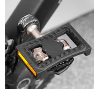 Emiif Adaptateurs de pédale plats pour Shimano SM-PD22 M540 M520, matériau composite en nylon, compatible avec pédales de verrouillage Shimano VTT, 69 g