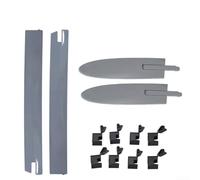 Emiif BlesConi Ensemble de charnières de toit convertibles avec clips pour BMW Série 3 E93 et 4 F33 Gris