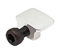 Emiif Bouchon de remplissage d'huile pour moulinets ABU 3.5 (BF7, BF8, IB7, IB8) et ZENON Baitcasting - Aluminium anodisé (argent)