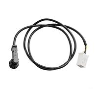 Emiif Câble d'entrée auxiliaire pour Mercedes-Benz Classe C W203 CLK W209 A2034401808 Adaptateur 4 broches