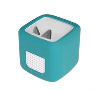 Emiif Coque en silicone pour lecteur audio Toniebox 2, protection antidérapante et antichoc, housse portable souple (vert)