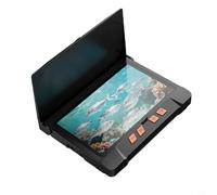 Emiif Détecteur de profondeur de poisson LCD 7" avec écran 3000 nits, détecteur de poissons visuel sous-marin pour la pêche en mer, lac, glace