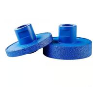 Emiif Disque à rainurer diamant pour meuleuse d'angle, disque plat robuste de 10 cm/12 cm pour carrelage, marbre, pierre, utilisation humide et sèche (1 lot)