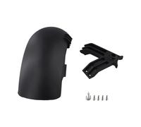 Emiif Ensemble de garde-boue en plastique pour scooter électrique compatible avec les modèles OXO et OX, noir avec support et vis