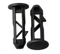 Emiif Lot de 1 paire de goupilles de charnière en plastique pour poubelle à roulettes de 240 L, pièces de rechange 67 mm x 31 mm